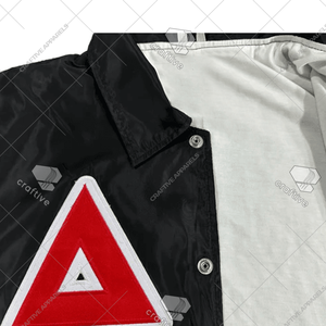 Veste imperméable Delta Sigma Theta Sorority Black Coaches Line, résistante aux intempéries - Product Image 4