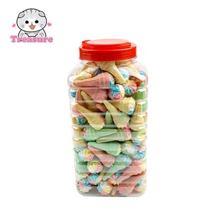 Adorables mini caramelos de goma en forma de cono de helado en multicolor vivo para bocadillos dulces - Product Image 2