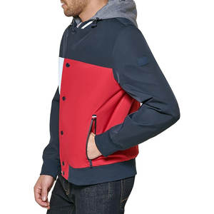 Chaqueta de bombardero de invierno vendedora caliente de alta calidad para hombres, chaquetas de plumón de bombardero ligeras regulares para exteriores cálidas para hombres - Product Image 3