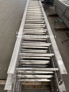<span class=keywords><strong>Échelle</strong></span> <span class=keywords><strong>de</strong></span> cage à chat fixe en acier inoxydable pour l'extérieur - Product Image 6