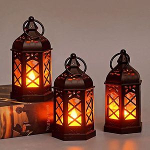 <b>Tall</b> Decorative Metal <b>Lanterns</b> With Elegant Design Perfect For Dining Table Centerpieces Outdoor Wedding Decoration - Product Image 3