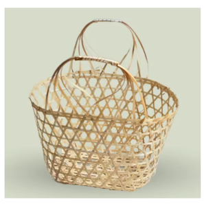 Panier de pique-nique en bambou en gros, boîte cadeau artisanale, matériau écologique provenant d'une usine vietnamienne - Product Image 3