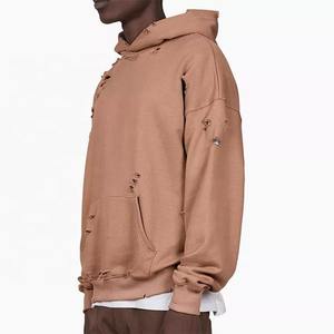 Patch brodé personnalisé par le fabricant, effet délavé, fermeture éclair, streetwear, imprimé peint, polaire d'hiver respirant - Product Image 3