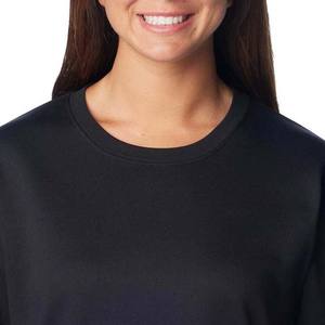 เสื้อสเวตเตอร์ผ้าฝ้ายสำหรับผู้หญิงเสื้อสเวตเตอร์ผ้าคอตตอนสีพื้นสำหรับฤดูใบไม้ร่วงโลโก้ตามสั่ง2025 - Product Image 5