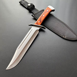 Venta al por mayor personalizada de alta calidad OEM ODM servicio de venta directa de fábrica multiusos supervivencia Camping caza cuchillo de Damasco - Product Image 4