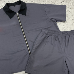 Conjuntos de verano Último diseño Ropa de verano personalizada Conjunto de pantalones cortos para hombres Para la venta Servicio OEM Personalizado Su propio estilo Conjunto de pantalones cortos para hombres - Product Image 6