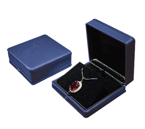 Rojo (negro, blanco), azul (negro) Almacenamiento de joyas Pendientes de diseño clásico y joyero colgante - Product Image 2