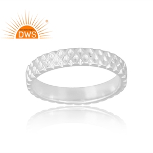 Best Selling 925 <b>Silver</b> Band <b>Ring</b> Custom Design Jewelry For Women Gift For Her - Product Image 1