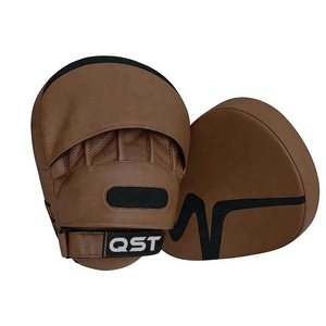 ถุงมือเป้าชกมวยแบบมืออาชีพและแผ่นเป้าล่อแบบโค้งนุ่มสบายสำหรับมวยไทยวัสดุ PU ขายดี - Product Image 3