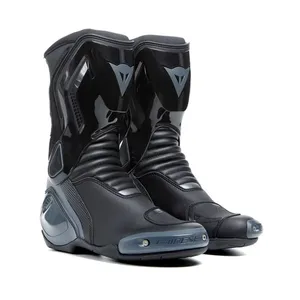 Botas de Carreras de Invierno Dainese Nexus 2 para Mujer, Negras/Antracita, PVC, Goma, Cremallera, Cuadradas, Impermeables, Cuero Genuino, Hechas en Italia - Product Image 1