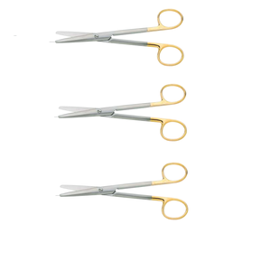 กรรไกรผ่าตัดปลายตรง ขนาด 14.5 ซม. แบบ TC สำหรับเครื่องมือผ่าตัด - Product Image 4