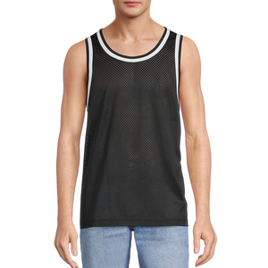 Custom Design 100% Cotton <b>Men's</b> Plus Size Breathable Gym <b>Singlet</b> Casual Workout Fitness Stringer Muscle Fit Tank Tops Washed - Product Image 2