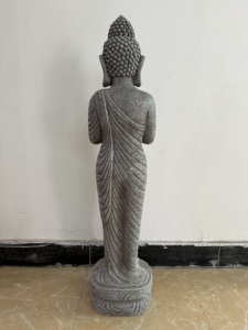 98.5cmH MGO Standing <strong>Monk</strong> Meditating Buddha Decoration - Product Image 3