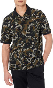 High Quality Custom Men's Dry Fit for <b>Polo</b> <b>Shirts</b> Plain <b>Stripe</b> Polyester Performance with Digital Printed Logo - Product Image 6