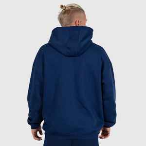 Sweat à capuche pour homme en molleton 100% coton de haute qualité, grammage lourd, logo imprimé personnalisé, plusieurs couleurs, épaules tombantes, sweat à capuche d'hiver - Product Image 6