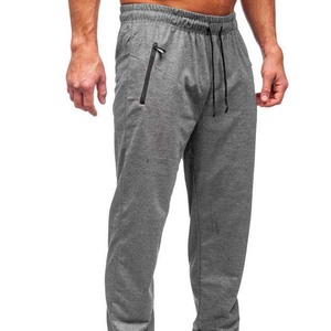 Pantalones de chándal ligeros de alta calidad para hombre, estampado personalizado, patrón recto, ropa deportiva, tela de lona con cordón en la cintura - Product Image 2