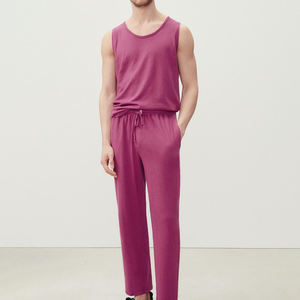 El mejor material Camiseta sin mangas transpirable para hombre Último diseño Precio al por mayor para la venta - Product Image 4