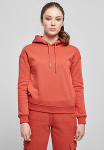 Sweat à capuche surdimensionné pour femmes à la mode couleur unie pulls de base haut ample à capuche imprimé Style décontracté pour l'automne hiver - Product Image 5