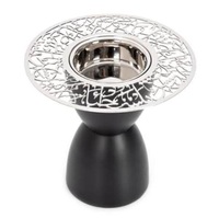 Vente chaude Moderne Arabe Brûleur D'encens pour La Décoration Intérieure Bakhoor Brûleur En Métal Bois Graine Matériel Moyen-Orient Tendance Parfum