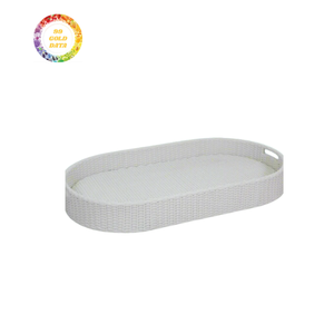 Plateau flottant en rotin en plastique de haute qualité-écologique, durable et abordable pour votre maison ou votre entreprise - Product Image 1