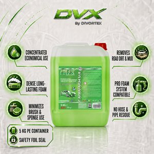 Shampoo pour lavage de voiture DVX V4 sans brosse et moussant 5 KG - Product Image 2