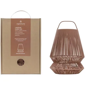 Porte-bougie/lanterne en plastique recyclé écologique pour la décoration de la maison - Product Image 1
