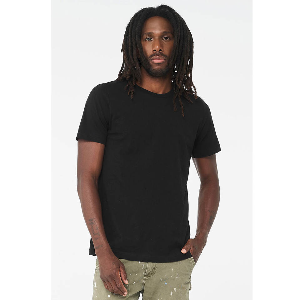 Bella + Canvas 3001 Unisex Jersey Tee 100% Airlume Combed and Ring-spun Cotton, 32 Singles, 4.2 Oz. Breathable t Shirts