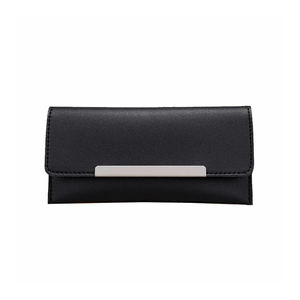 100% cuero de piel de vaca de gran capacidad de alta calidad al por mayor peso ligero mujeres Cartera de cuero embragues - Product Image 1