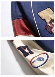 Chaqueta universitaria para mujer Diseño cómodo de moda Múltiples colores disponibles Perfecto para ropa informal - Product Image 4