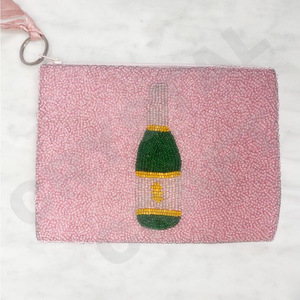 RICH AS Seed Beaded Coin Pouch Wallet Bel accessoire à la mode avec caractéristiques d'accessoires à la mode - Product Image 3