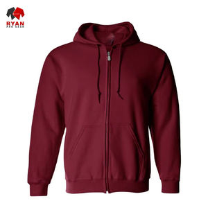 Pull-over à capuche en polaire ODM unie personnalisée pour hommes avec poche avant Streetwear d'hiver décontracté en polyester/coton respirant - Product Image 2