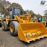 Chargeuse sur pneus Caterpillar 966H, 24 tonnes, chargeuse frontale moyenne-lourde, moteur C11 ACERT, chargeuse sur pneus Cat d'occasion pour travaux de construction, carrière, sable