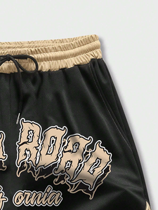 Pantalones Cortos de Baloncesto Personalizados con Bordado, Ligeros, Transpirables, de Poliéster, Malla, Lisos, para Hombre, al por Mayor - Product Image 4