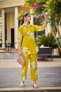 Lanzamiento de un nuevo catálogo Conjunto de patrón de camisa con estampado de rayón para festivales y fiestas Ropa informal india y pakistaní - Product Image 5