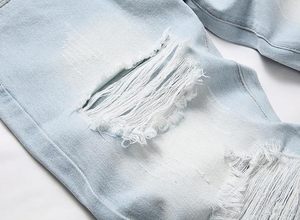 กางเกงยีนส์ทรงแบนเรียบระบายอากาศได้สำหรับออกกำลังกายแนวสตรีทออกซ์ฟอร์ดวินเทจแบบลำลอง - Product Image 5