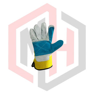 ถุงมือหนังสำหรับงานทั่วไป ทนทานต่อการฉีกขาด ระบายอากาศได้ดี ปราศจากซิลิโคน ปราศจากแป้ง ป้องกันความร้อน ป้องกันการบาด ป้องกันไฟฟ้าสถิต - Product Image 2