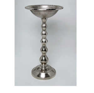 Top Plats en aluminium Plateau de table plaqué argent Lot de 2 plateaux en forme d'étoile pour servir et décorer en fête - Product Image 2