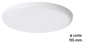 Kuo 18W 4000K 170mm Recessed Frameless Round LED <b>Downlight</b> (Jueric 10351N) - Product Image 1