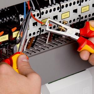 Knipex Universal Chrome Plated Insulation Stripper with Opening Spring Handles Insulated Multi-Component Grips <b>Wire</b> Crimpers - Product Image 5