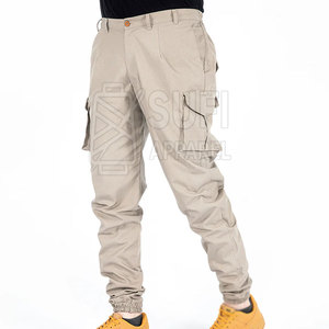 Servicio OEM al por mayor de los hombres casuales rectos de cintura media Joggers pantalones 100% algodón ecológico transpirable mejor precio adulto tamaño - Product Image 3