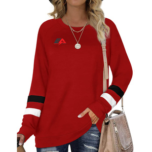 Precio razonable sudadera para mujer cuello redondo nuevo estilo sudadera por encargo sudaderas para mujer suéter - Product Image 1