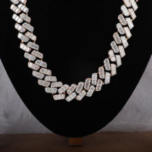 โซ่เพชรโมอิสขนาด18มม. แบบกำหนดเอง925เงินสเตอร์ลิงกุหลาบทองฮิปฮอปสุดหรูเครื่องประดับร่างกายสไตล์ไมอามี่เป็นของขวัญ - Product Image 6