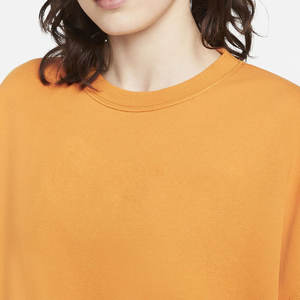 Sweat-shirt décontracté à manches longues pour femmes sweat-shirt tricoté léger brodé haut court à transfert de chaleur - Product Image 3