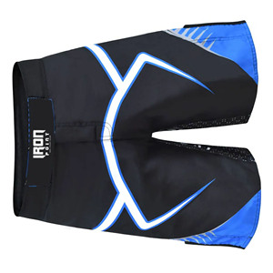 Pantalones cortos de lucha MMA de poliéster 100% personalizados al por mayor impresos por sublimación para hombres adultos y jóvenes ropa de artes marciales diseñada - Product Image 3