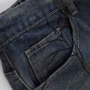 กางเกงยีนส์ขาสั้นผ้าแคนวาส 100% สำหรับผู้ชาย ลายวินเทจ ดีไซน์เองได้ ลายเรียบ สไตล์ล่าสุด ราคาถูก บริการ OEM - Product Image 3