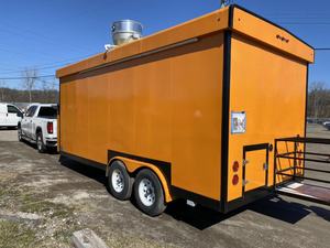 Cuisine mobile entièrement équipée en acier inoxydable Camion de restauration de rue pour snacks Restauration rapide Solution de restauration mobile parfaite - Product Image 5