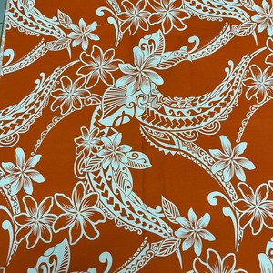 Thiết kế Polynesian kỹ thuật số tuyệt đẹp hoàn toàn mới in trên vải cotton dệt rộng 44 inch sẵn sàng cho lô hàng ngay lập tức - Product Image 3