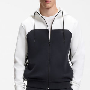 Ensemble de survêtement en molleton doux pour homme, haut à manches longues et pantalon assorti, pour un style décontracté et tendance, coupe confortable, style décontracté, 2026 - Product Image 2