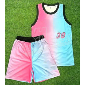 El uniforme de baloncesto juvenil más popular hecho en Pakistán uniforme de baloncesto para hombres ropa de baloncesto de nuevo diseño - Product Image 3