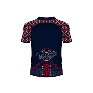 Maillot de volleyball pour homme avec ourlet droit, col rond et manches contrastées, conçu pour les compétitions en cour. - Product Image 6